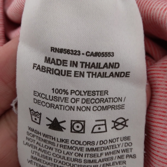 XL Nike Dri-Fit Shorts Red and White Stripe Drawstring and Elastic - Picture 8 of 8